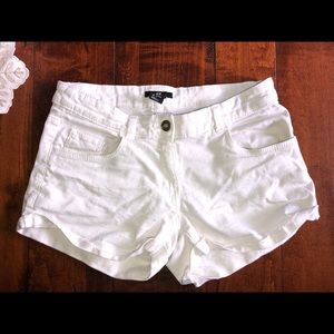 White Shorts